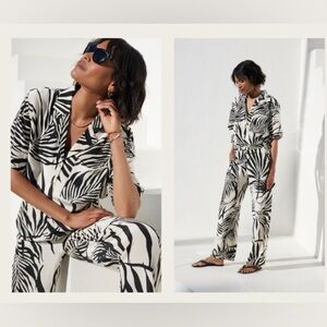 AYR Pool Boy Set in Palapa Print